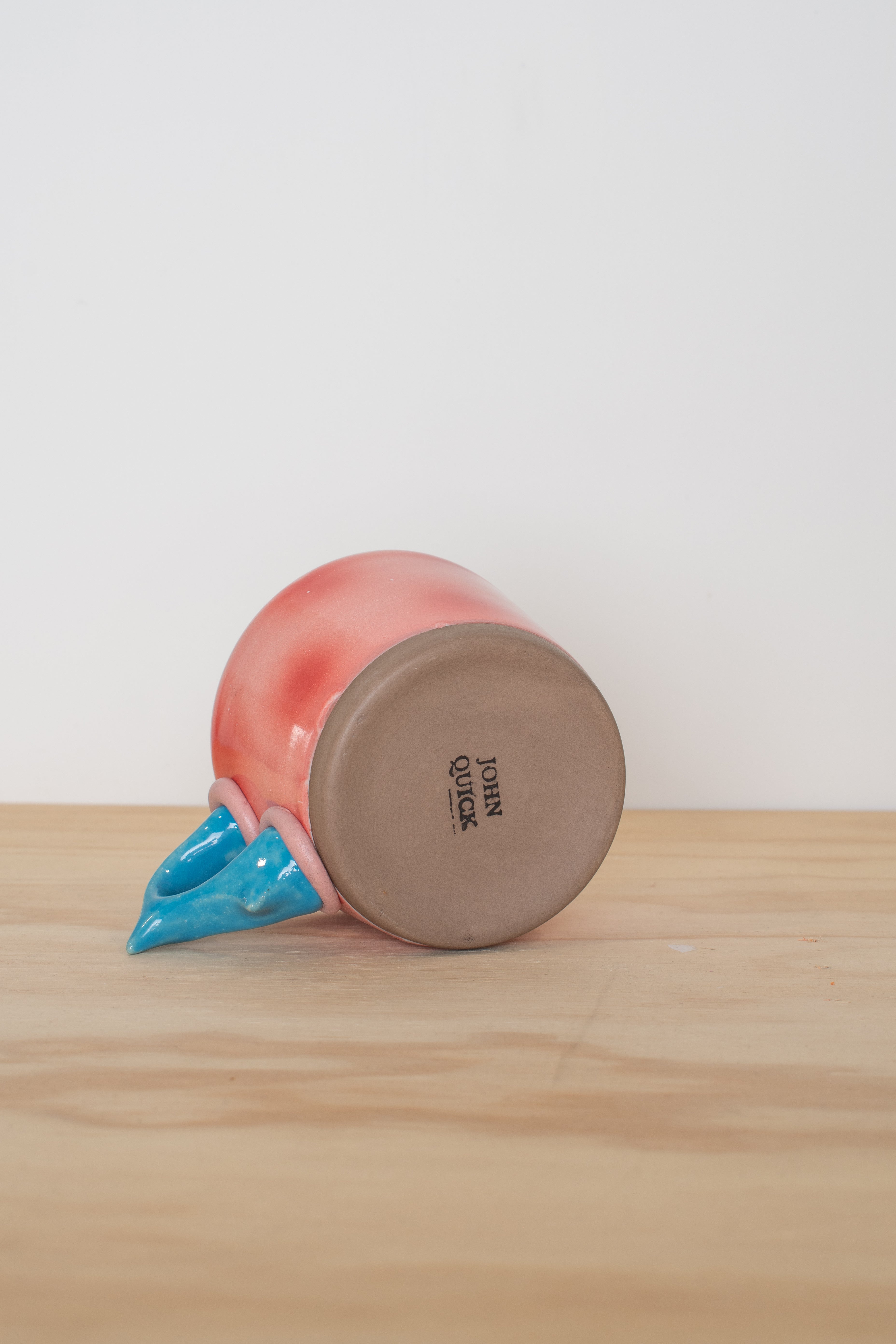 Wide Mug in Red Spots
