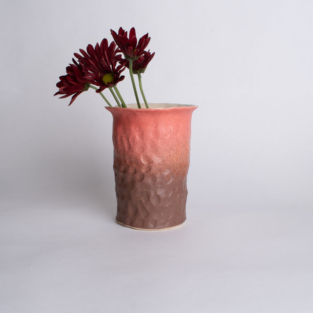 Pinch Vessel in Chocolate Strawberry