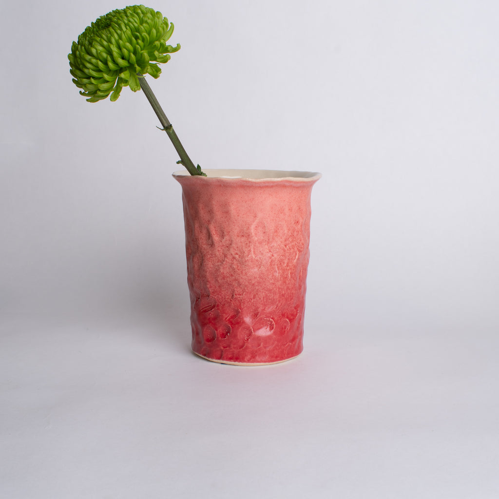 Pinch Vessel in Rose
