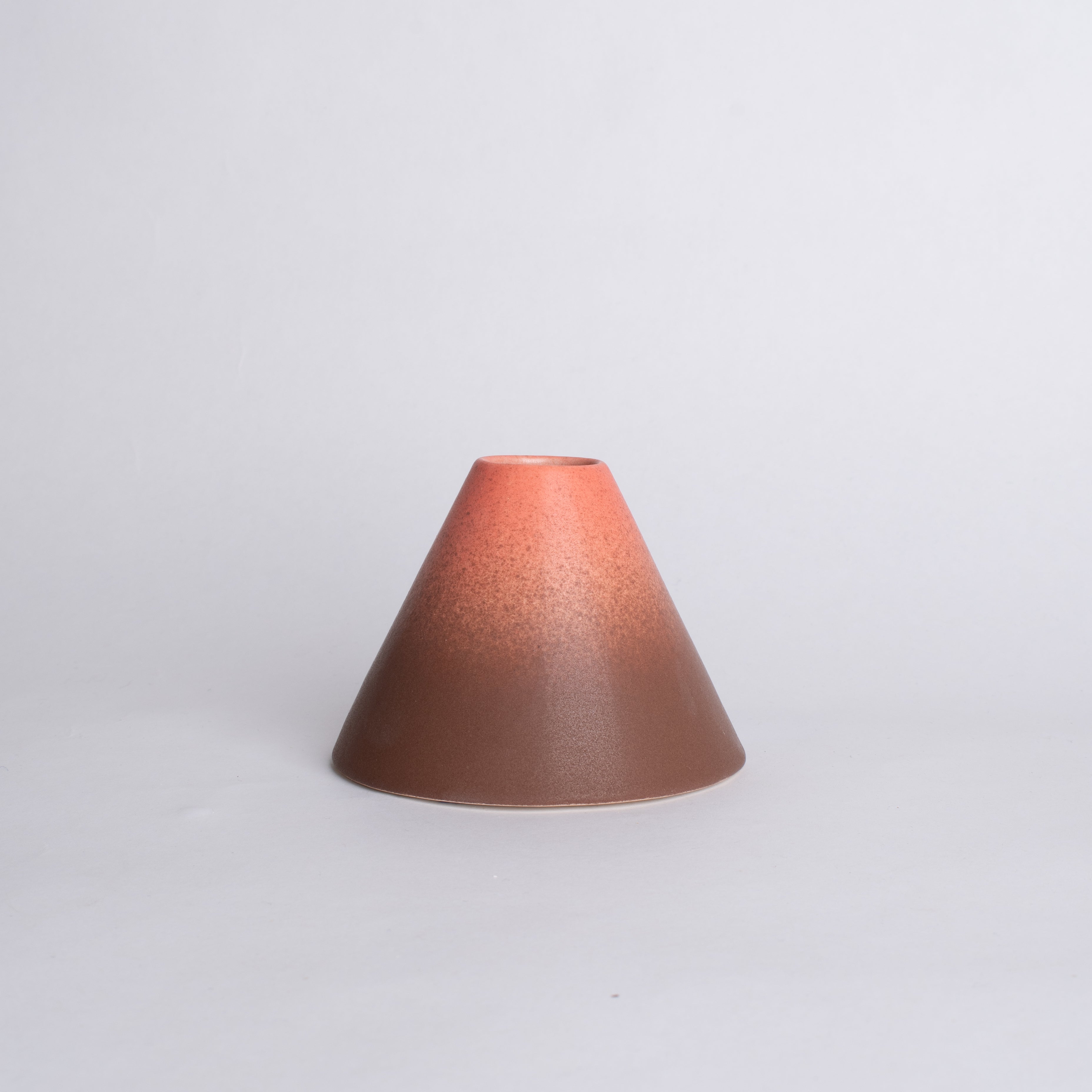 Cone Vase in Chocolate Strawberry