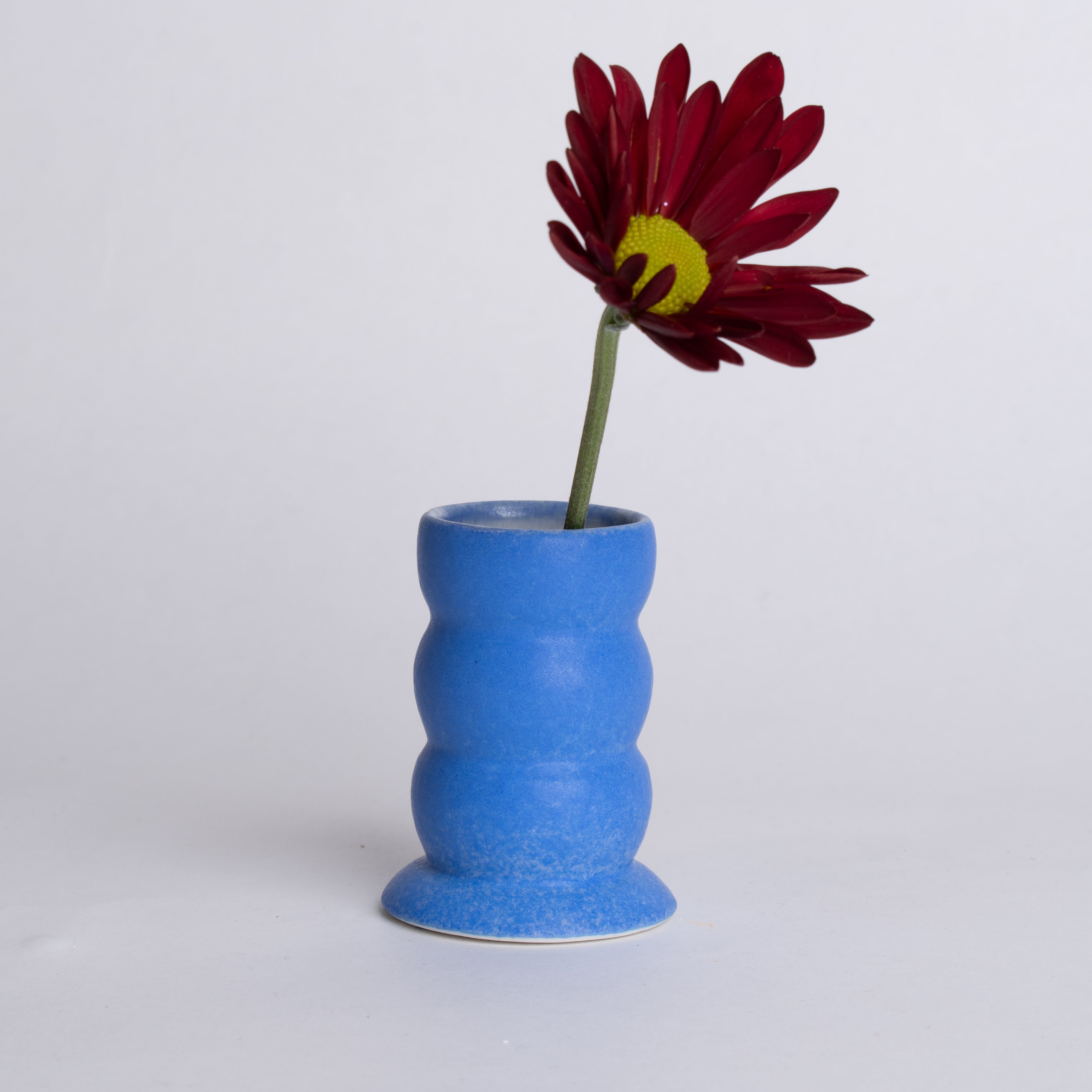Bubble Bud Vase in Cobalt