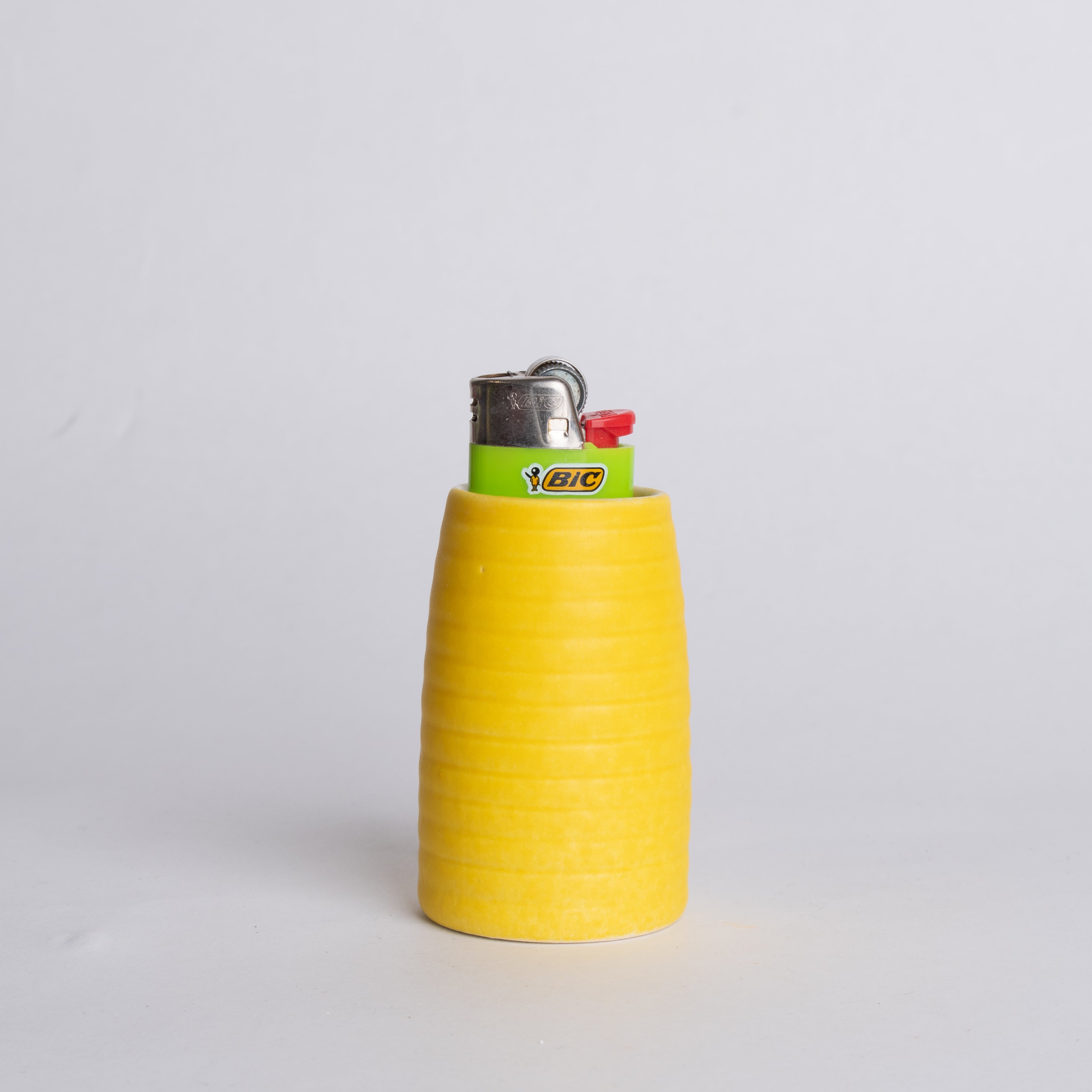 Bud Vase in Mango Yellow