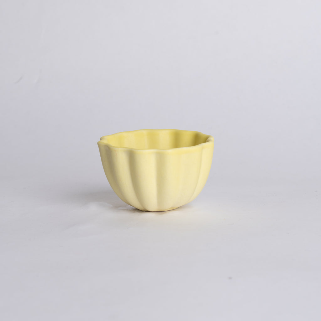 Flower Bowl in Yellow