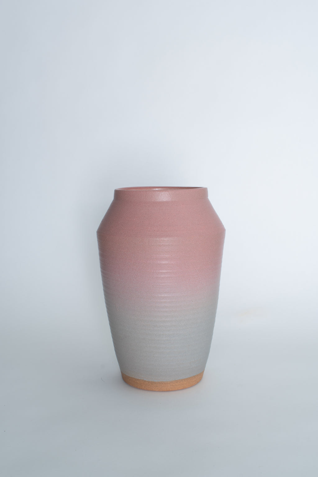 Flower Vessel in Pink Blue