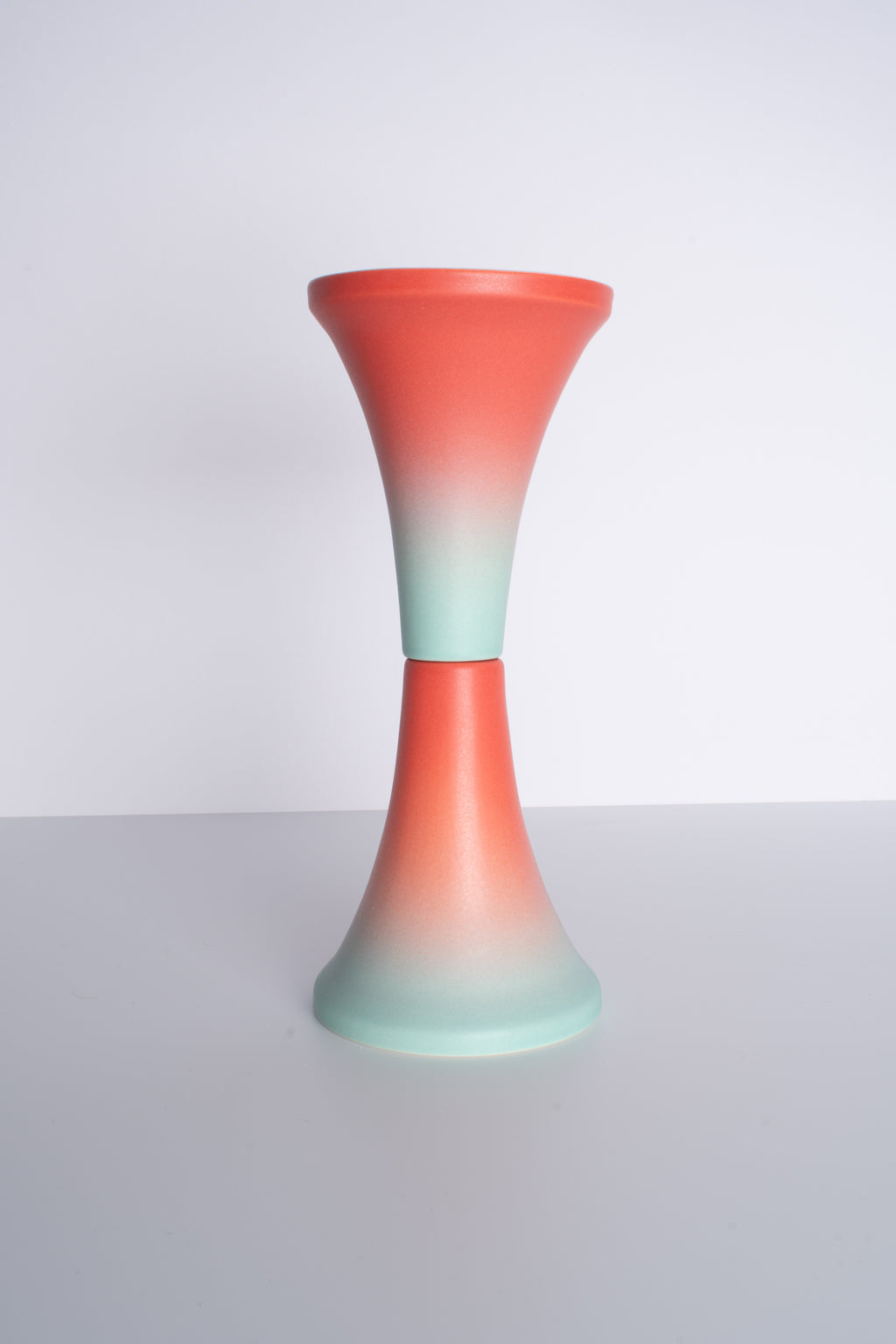 Salt and Pepper Shaker set in Red Seafoam