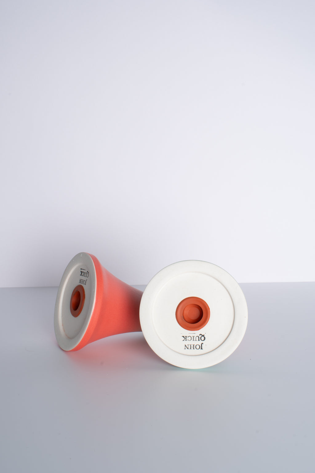 Salt and Pepper Shaker set in Red Seafoam