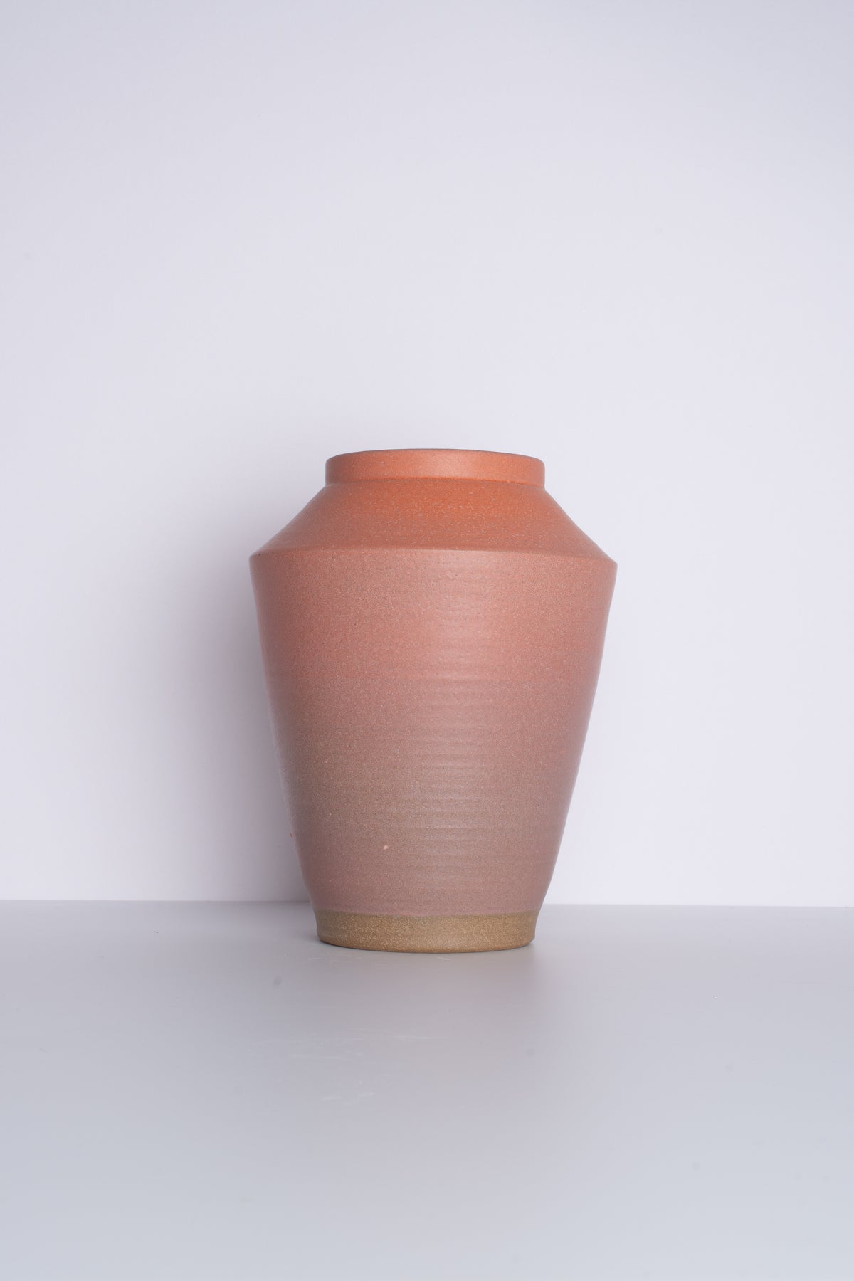 Sample Flower Vessel in Orange Pink