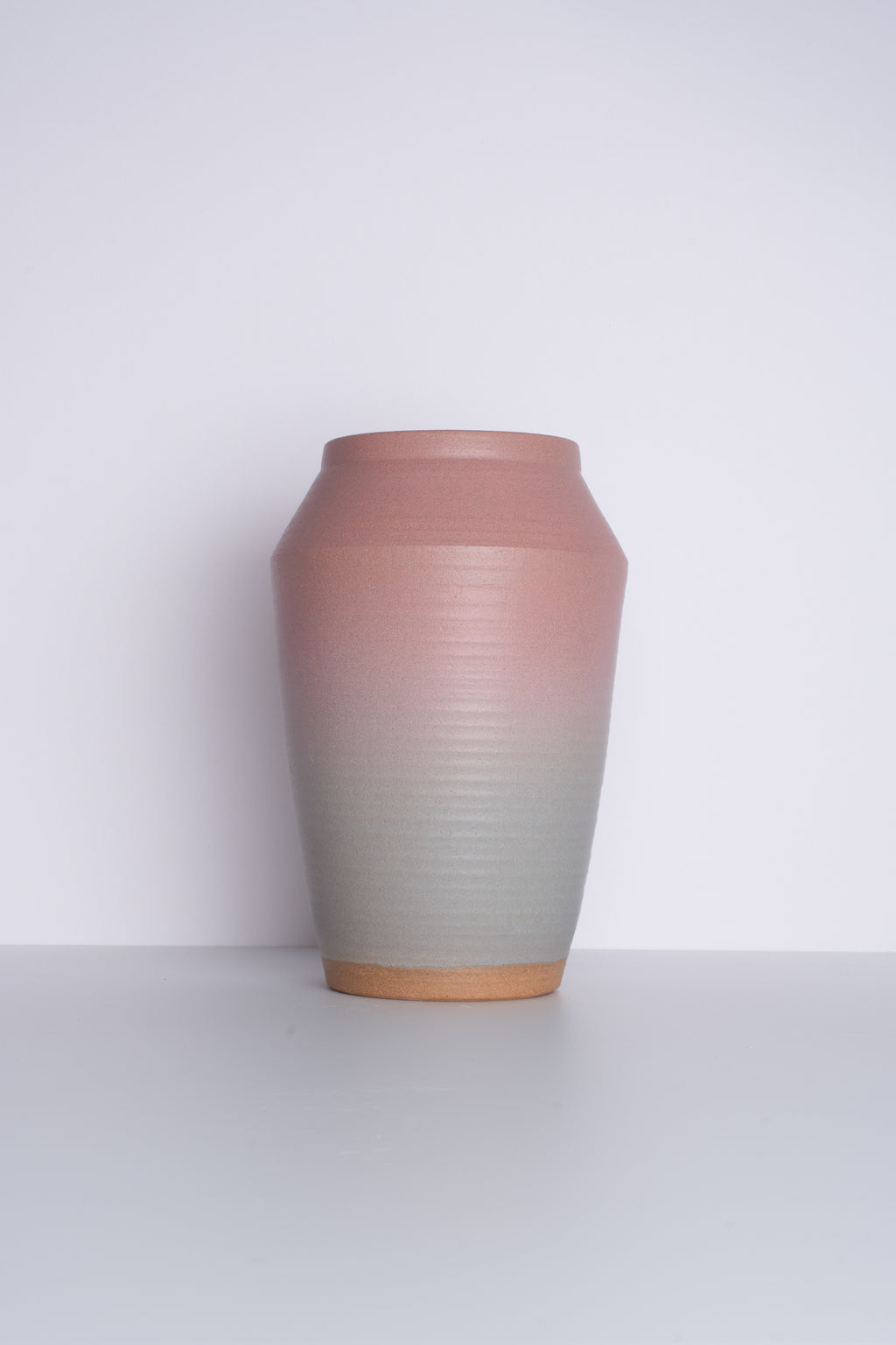 Sample Flower Vessel in Pink Blue