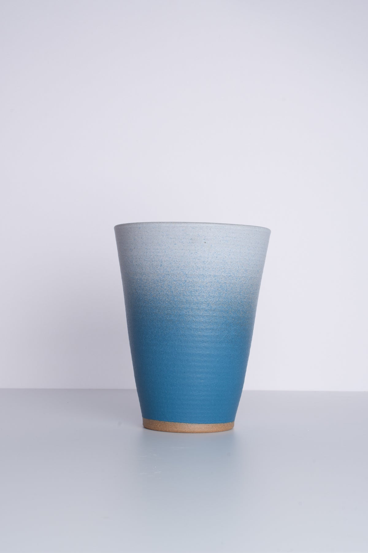 Sample Flower Vessel in Ice Blue