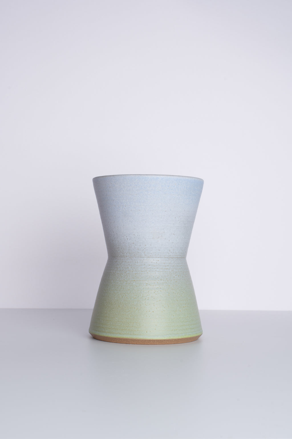 Sample Flower Vessel in Blue Mint