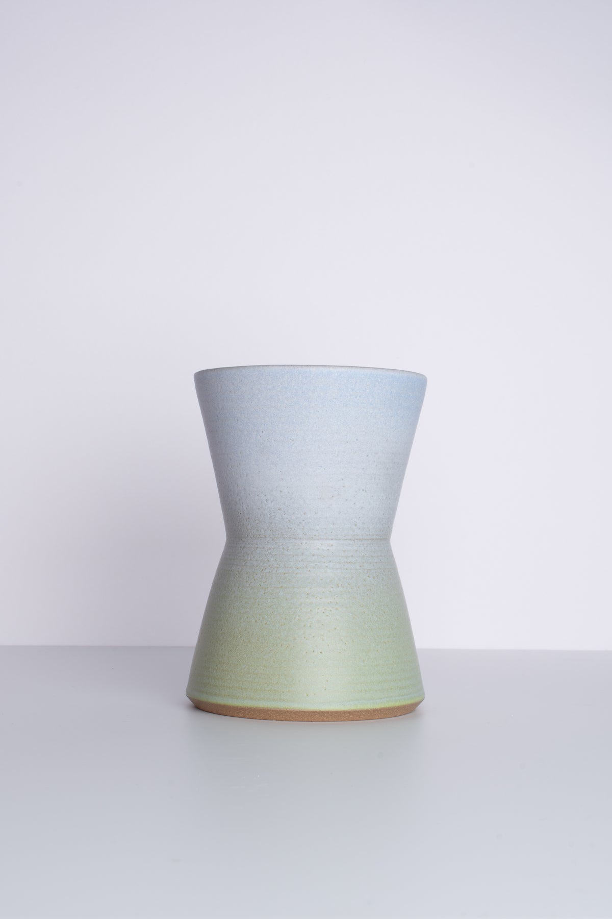 Sample Flower Vessel in Blue Mint