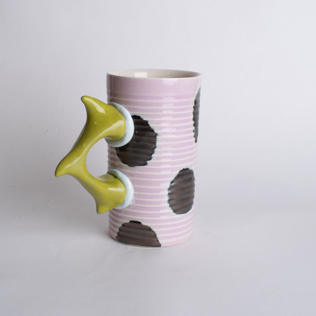 Tall Polka Mug