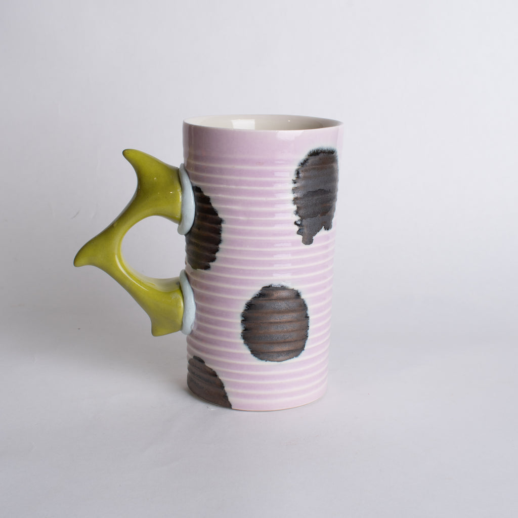 Tall Polka Mug